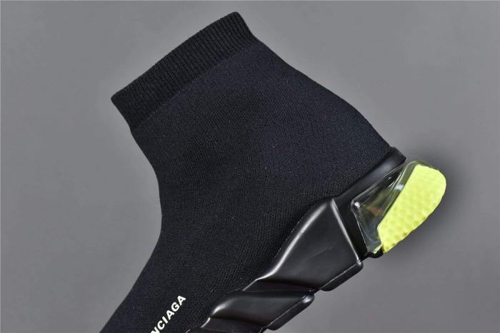 Balenciaga Speed Trainer Clearsole Yellow Fluo