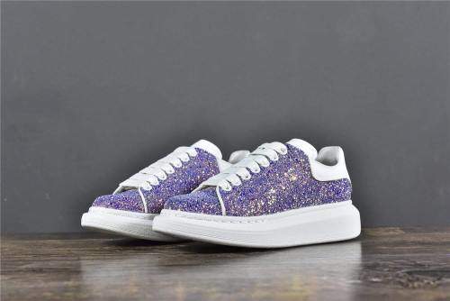 Alexander McQUEEN Oversized Sneaker Purple Glitter