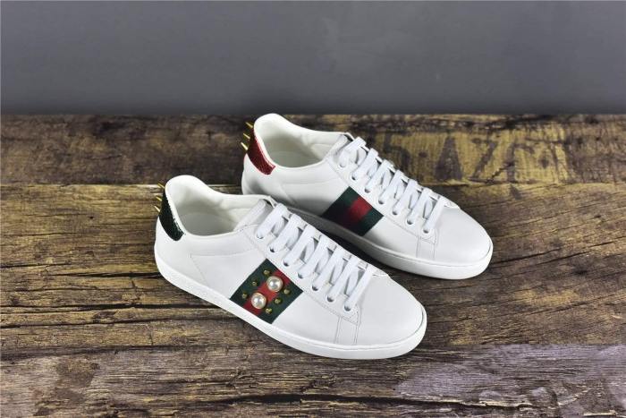 Gucci Ace Studded Pearl