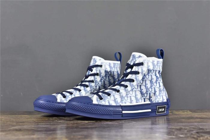 Dior B23 High Top Blue Oblique