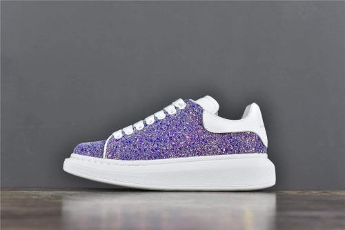 Alexander McQUEEN Oversized Sneaker Purple Glitter