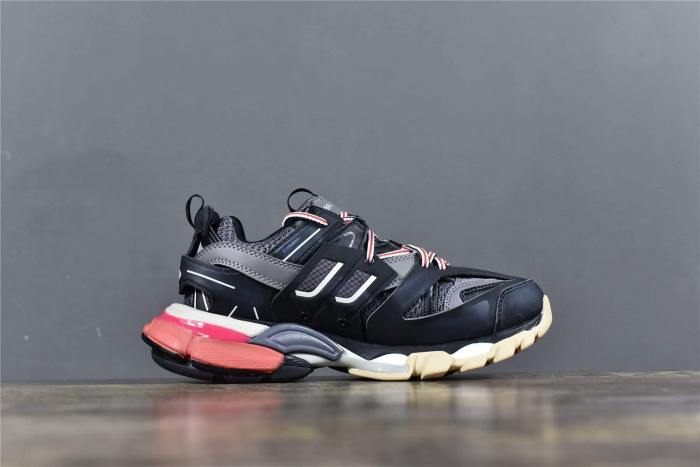 Balenciaga Track Black Grey Red