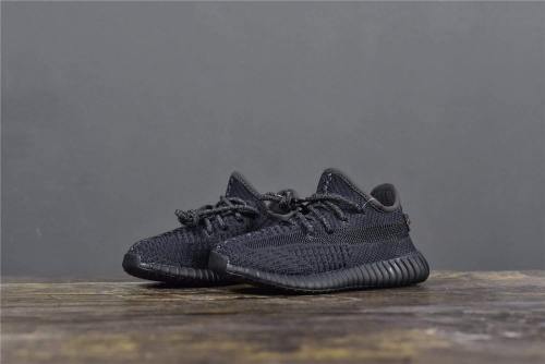 adidas Yeezy Boost 350 V2 Black (Kids) (Non-Reflective)