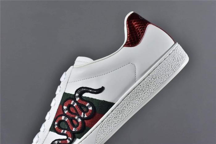 Gucci Ace Embroidered Snake