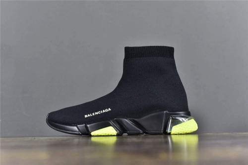 Balenciaga Speed Trainer Clearsole Yellow Fluo