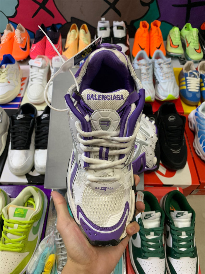 Balenciaga Runner Sneaker White Purple