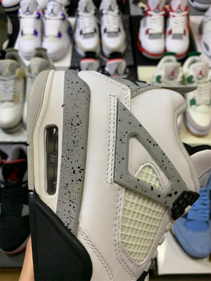 Air Jordan 4 Retro White Cements