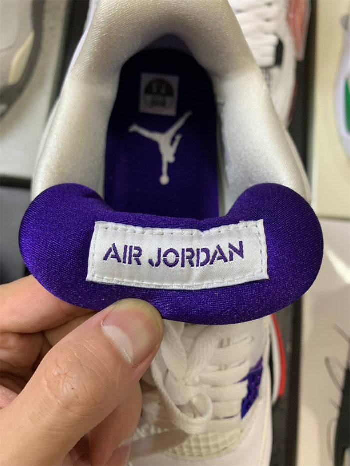 Air Jordan 4 Retro Purple Metalic