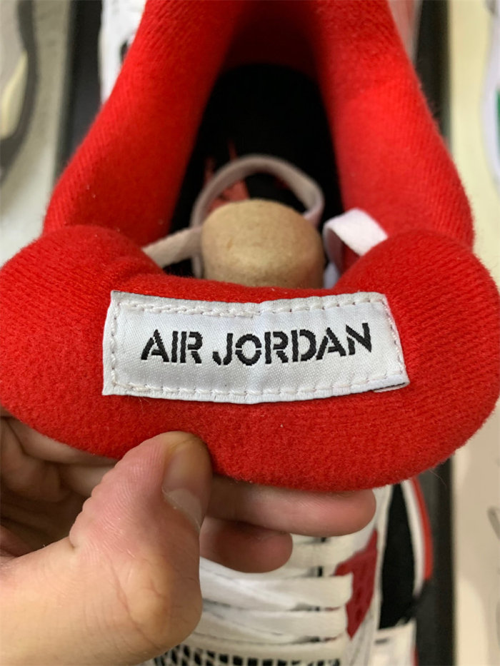 Air Jordan 4 Retro White Fire Red