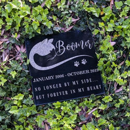 personalized-cat-memorial-stones-customized-pet-headstones---forever-in-my-heart-7
