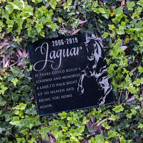 personalized-horse-memorial-stones-customized-horse-headstones---if-tears-could-build-a-stairway