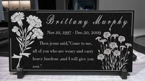 in-loving-memory-of-custom-name-memorial-personalized-grave-stone-marker-granite-plaque---carnation
