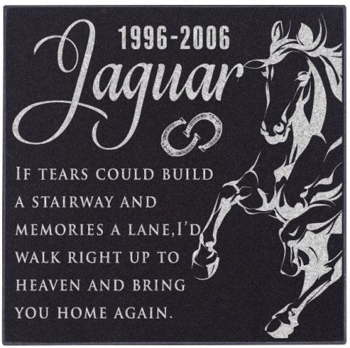 personalized-horse-memorial-stones-customized-horse-headstones---if-tears-could-build-a-stairway