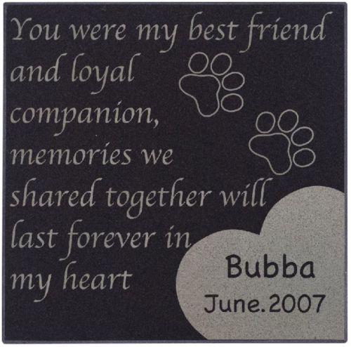 personalized-dog-memorial-stones-customized-pet-headstones---you-were-my-best-friend-35