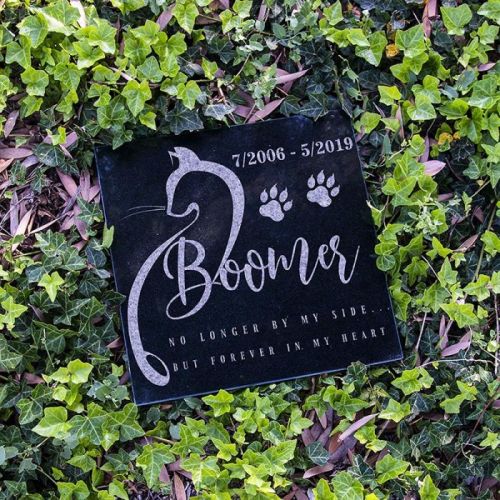 personalized-cat-memorial-stones-customized-pet-headstones---no-longer-by-my-side-forever-in-my-heart-4