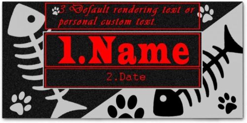 personalized-memorial-stone-plaque-for-cats---durable-water-proof-pet-headstone--garden-grave-marker---fish-bone