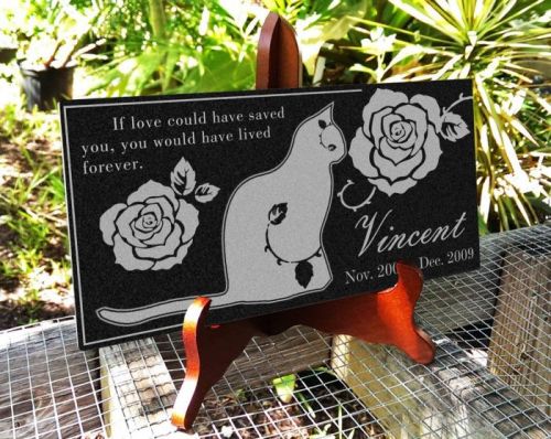 personalized-memorial-stone-plaque-for-cats---durable-water-proof-pet-headstone--garden-grave-marker--cat-and-rose