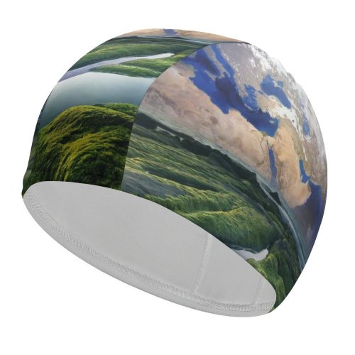 Swimming Cap PIROD Space   Solaris Sea Elastic,suitable for long and short hair