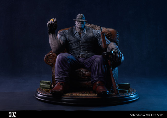 In stock SDZ custom MR Fixit S001 Marvel Joe Fixit Hulk 1/4 scale Polystone statue