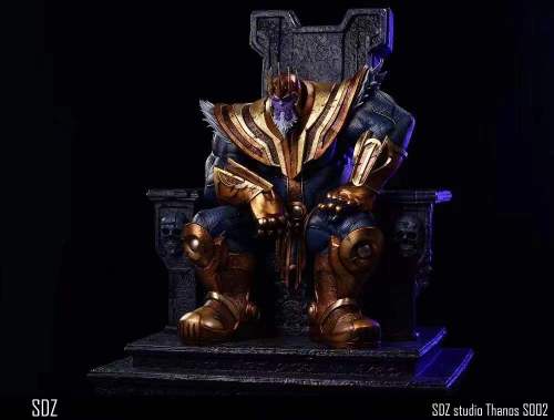 In stock  SDZ custom Marvel throne Thanos 1/4 scale Polystone statue