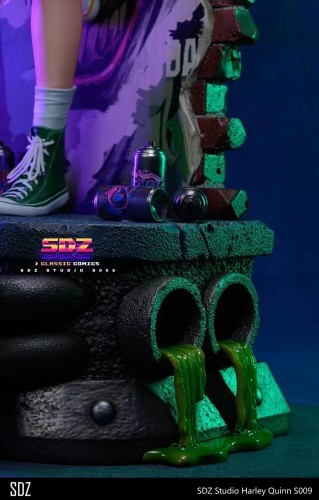 sell out exhibit  SDZ studio S009 Harley Quinn 1/4 scale Polystone statue