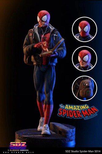 In stock  SDZ Studio Spider-Man Holiday S014 spiderman 1/4 scale Polystone statue