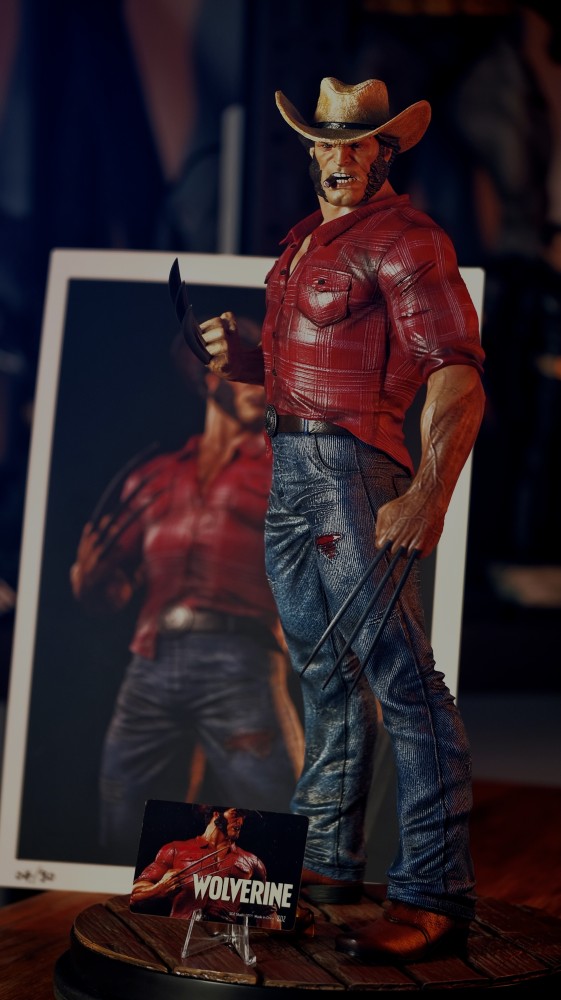 Statue Logan Wolverine X-Men 20 Cm – Creative License – Résine – Édition Limitée Numérotée