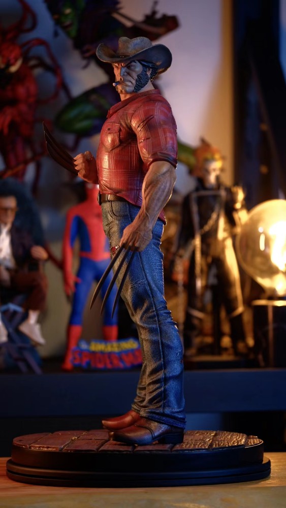 Wolverine (X-Men) Statue - Fan Art 10 scale 3D Print Kit (LA Figures