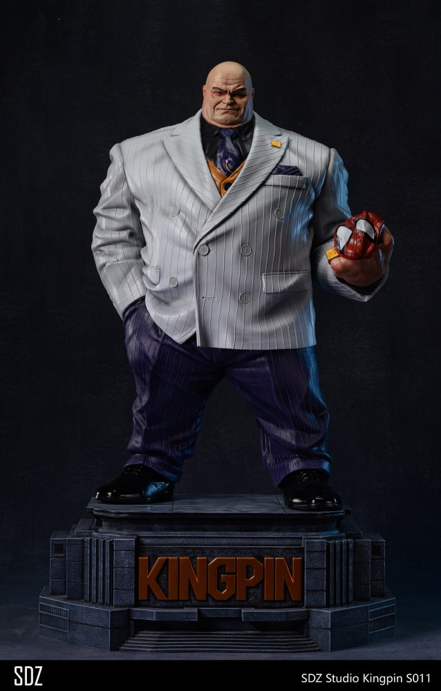 sell out exhibit SDZ studio Spider-Man Kingpin 1/4 scale Polystone statue S011  Please consult inventory before purchase at the end of sales!