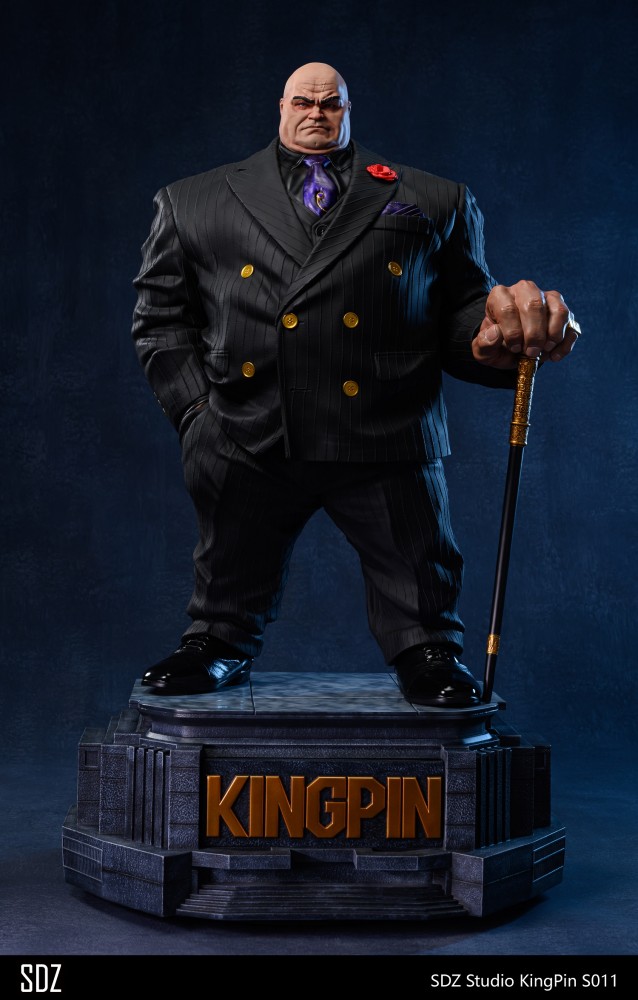 sell out exhibit SDZ studio Spider-Man Kingpin 1/4 scale Polystone statue S011  Please consult inventory before purchase at the end of sales!