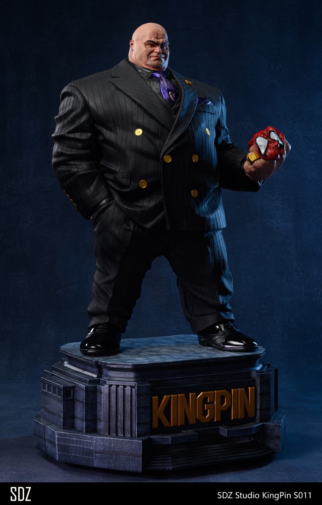 sell out exhibit SDZ studio Spider-Man Kingpin 1/4 scale Polystone statue S011  Please consult inventory before purchase at the end of sales!