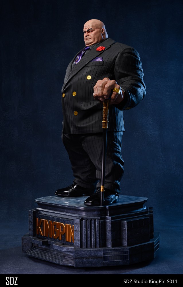 sell out exhibit SDZ studio Spider-Man Kingpin 1/4 scale Polystone statue S011  Please consult inventory before purchase at the end of sales!