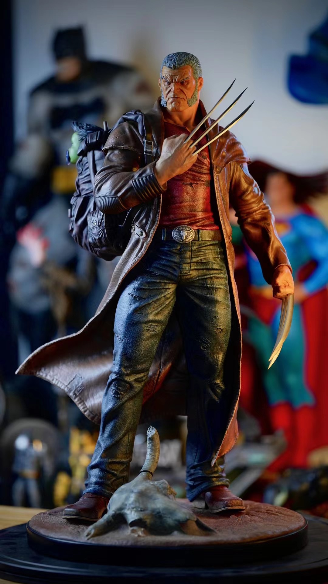 Marvel X-Men SDZ studio Wolverine Old Man Logan 1/4 Scale Statue