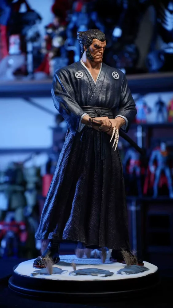 In stock Marvel X-Men Logan SDZ Studio Samurai Wolverine 1/4 Scale