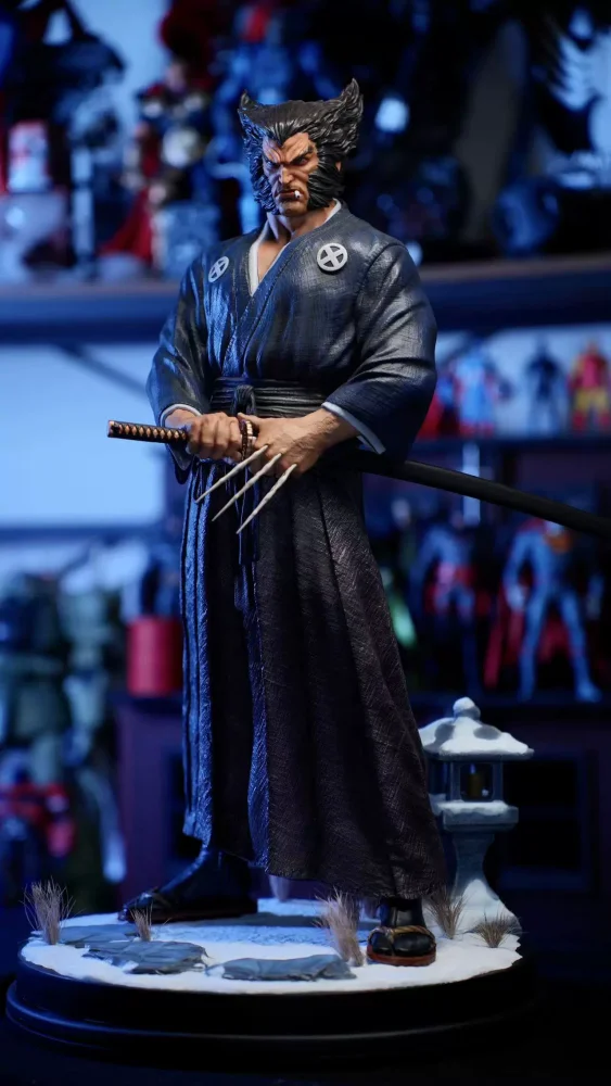 Samurai wolverine figure clearance