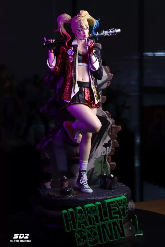 In stock SDZ studio S009 Harley Quinn 1/4 scale Polystone statue