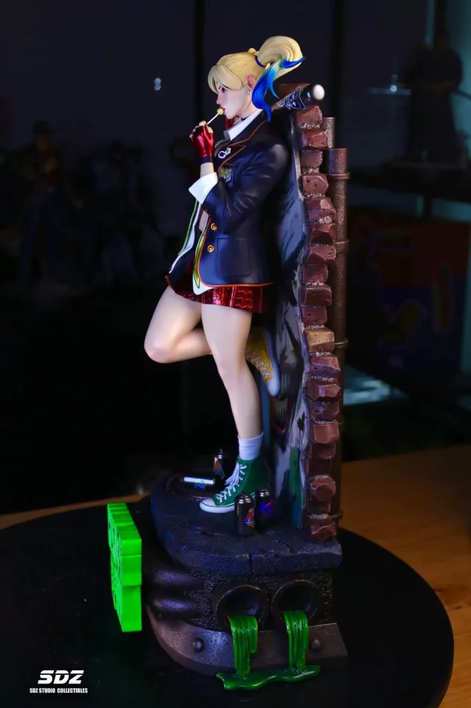 In stock SDZ studio S009 Harley Quinn 1/4 scale Polystone statue