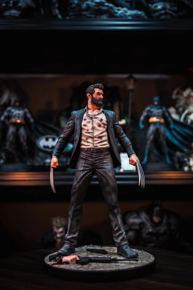 In stock Marvel X-Men SDZ studio Wolverine 3 Logan 1/4 Scale Statue Polystone