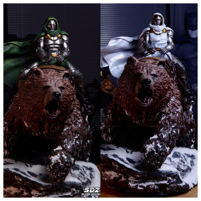 In stock SDZ studio PRE-ORDER SDZ xSovereign Dr. Doom1/4 Scale Statue figure