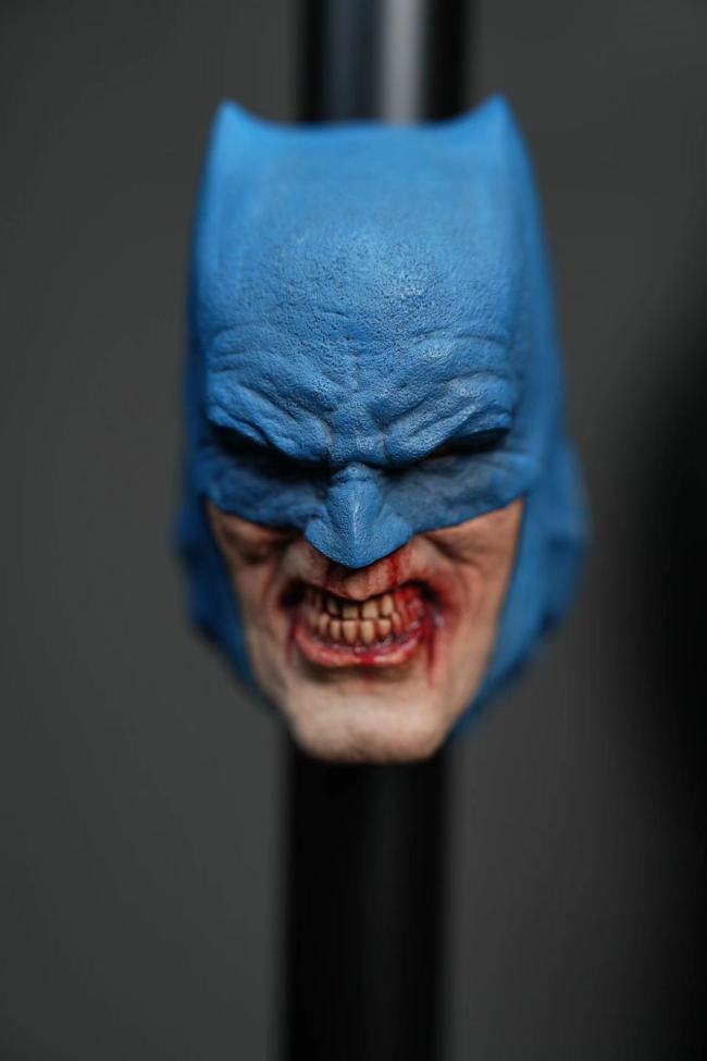 Pre-sale custom The Dark Knight Returns Batman head carved 3D refrigerator magnet Figure Free shipping
