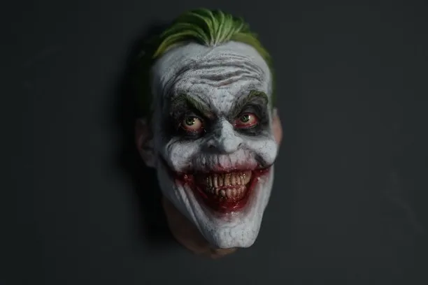 Pre-sale custom The Dark Knight Returns Joker head carved 3D refrigerator magnet Figure Free shipping