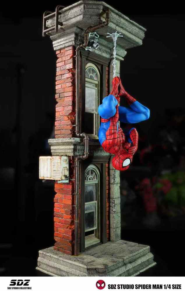 In stock  SDZ STUDIO SPIDER MAN Spider-Man1/4 SIZE Polystone statue