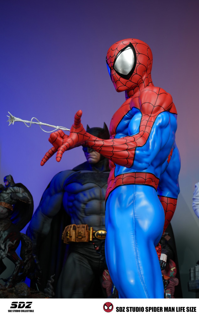 Sales closed  SDZ Classic comics Spider-Man 1/1 Statue model