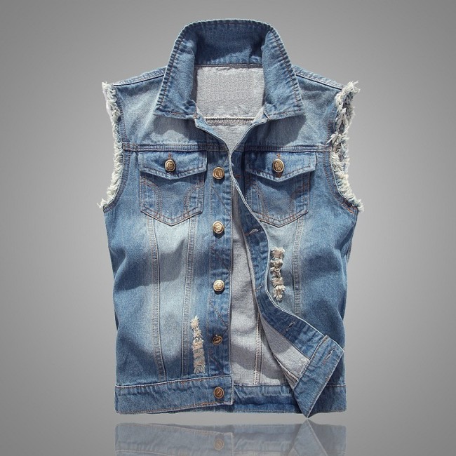 denim vest