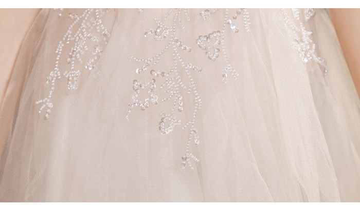 Party evening dress new spring white dress dress birthday host temperament sling bridesmaid dress