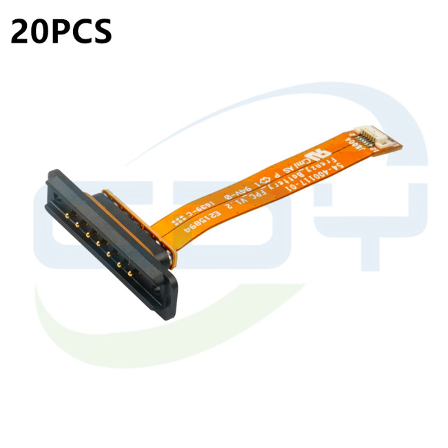 20 PCS Sync Charge Connector Battery Connector with Flex Cable Replacement for ZEBRA WT6000 WT60A0