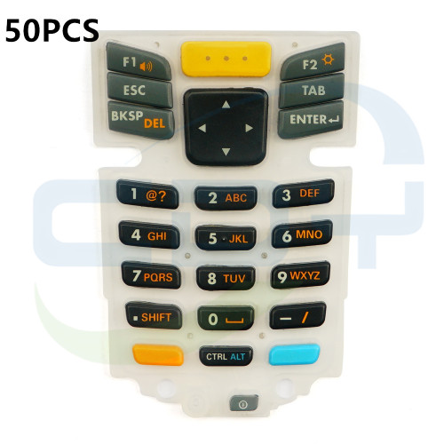 50 PCS Keypad Keyboard (27-Key) Replacement for Zebra Motorola Symbol MC2100 MC2180