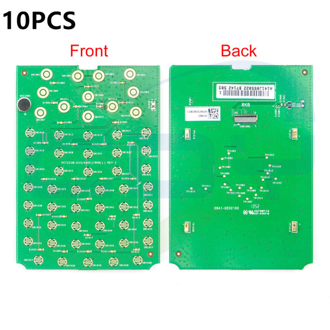 10PCS Keypad PCB (55-Key) for Psion Teklogix Workabout Pro4, 7528X (Long)