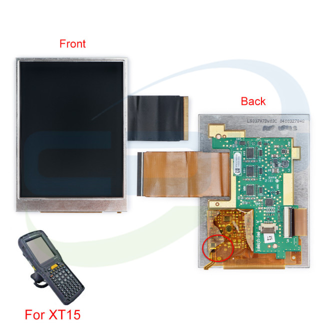 LCD and PCB with Touch Screen for Psion Teklogix Omnii XT10 XT15, 7545 XA XV (LS037V7DW03C)