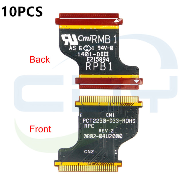 10PCS Power PCB Flex Cable(PCT2230-D33-ROHS 0802-04U2000) for Psion Teklogix Workabout Pro 4, 7528X (Long)